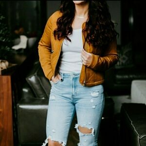 LILY & LOTTIE QUILTED BOMBER JACKET